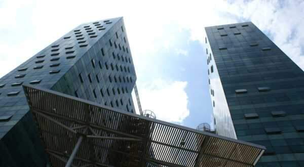 Edificio Sede Banco BAI em Luanda