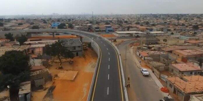 PR inaugura que liga viaduto liga Camama e avenida comandante Loy -Noticiasdeangola