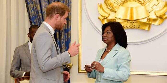Ana Lourenço e Princípe Harry - Notícias de Angola