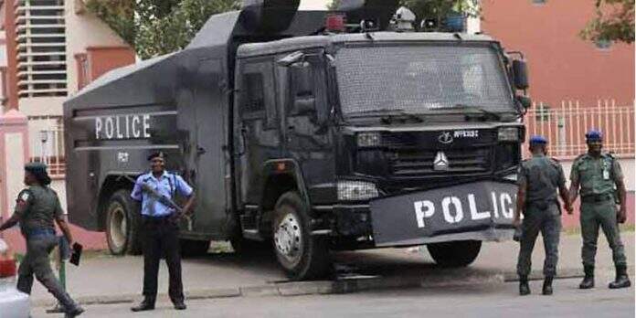 Polícia da Nigéria -NA