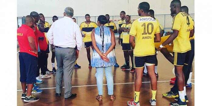 Selecção angolana de andebol - NA
